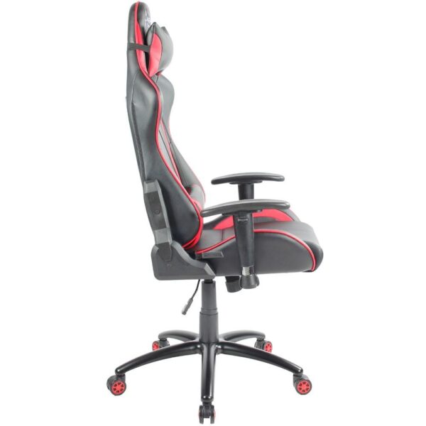 Cadeira Gamer Husky Gaming Blizzard, Preto e Vermelho, Com Almofadas, Reclinável, Descanso de Braço 2D - HBL-BR