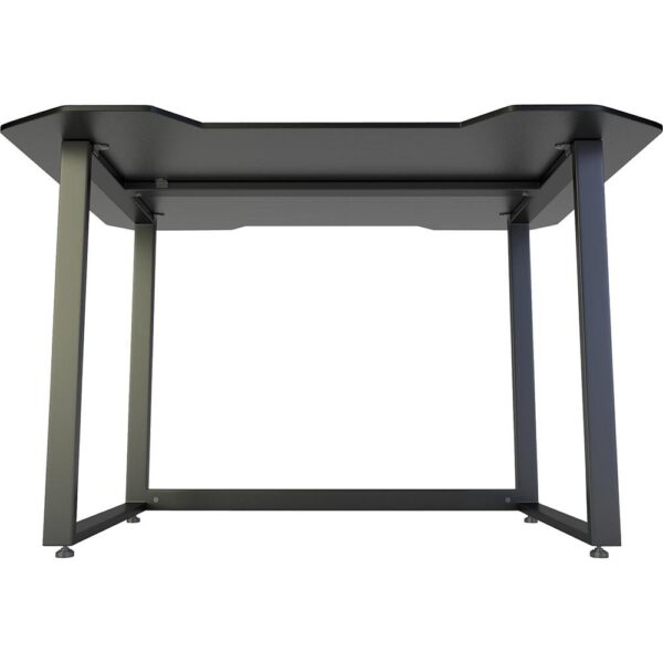 Mesa Gamer Fortrek, Preto e Azul, Base em Metal, Tampo de MDF Revestido e Suporta Peso Máximo de 150 Kg - HMG01