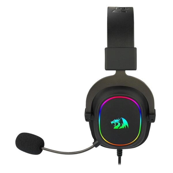 Headset Gamer Redragon Zeus X, Chroma Mk.II, RGB, Surround 7.1, USB, Drivers 53MM, Preto/Vermelho - H510-RGB